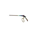 Medgyn - 030122 - Cervical Biopsy Forceps Tischler 216 Mm Surgical Grade Titanium Coated Stainless Steel Pistol Grip Handle With Spring Angled Up 3 X 7 Bite
