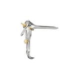 Medgyn - 030906 - Vaginal Speculum Pederson Nonsterile Surgical Grade Stainless Steel Small Double Blade Duckbill Reusable Without Light Source Capability
