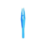 Medical Action Industries - 56236 - Dressing Forceps 5 Inch Length Floor Grade Plastic Sterile Nonlocking Thumb Handle Straight Serrated Tip