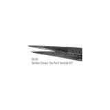 Medline - Centurion - 66165 - Splinter Forceps 4 - 1/2 Inch Length Floor Grade Stainless Steel Sterile Nonlocking Thumb Handle Straight Fine Serrated Tips
