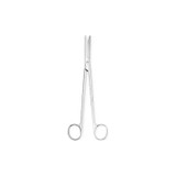 Medline - Centurion - 67935 - Dissecting Scissors Mayo 9 Inch Length Floor Grade Stainless Steel Sterile Finger Ring Handle Curved Blunt Tip /