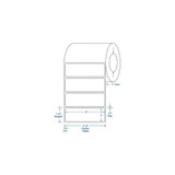 Medline - Centurion - Dtl893 - Blank Label Laboratory Use White Paper 1 X 3 Inch
