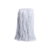 Medline - Dyndrmh12Oz - Wet String Mop Head Cut - End White Cotton / Rayon Disposable