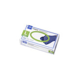 Medline - Fitguard - Trg300L - Exam Glove Large Nonsterile Nitrile Standard Cuff Length Textured Fingertips Blue Chemo Tested