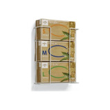 Medline - Mds193094 - Glove Box Holder Wall Mounted 3 - Capacity White 1/2 X 10 - 3/4 13 - Inch Coated Wire