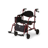 Medline - Mds808200trr - Combination Rollator/Transport Chair