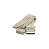 Medline - Mdt821203l - Washable Cotton Material Gait Belts Ith Stripes