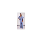Medline - Non27203l - Scrub Pants Large Blue Unisex