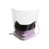 Medline - Non27710El - Industries Max Fluid Protection Face Masks With Eyeshield, Non - Glare, Fog - Free