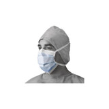 Medline - Prohibit X-Tra - Non27408 - Surgical Mask Anti - Fog Foam Pleated Tie Closure One Size Fits Most Blue Nonsterile Astm Level 1 Adult