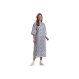 Medline - Royale - Mdtpg5Rtsrtb - Patient Exam Gown One Size Fits Most Print Reusable