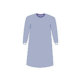Medline - Sirus - Dynjp2001S - Non - Reinforced Surgical Gown With Towel Large Blue Sterile Aami Level 3 Disposable