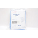 Medline - Ultragard - 35110 - Surgical Vest One Size Fits Most Blue Without Pockets Sleeveless Unisex