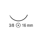 Medtronic - Ti-Cron - 88863229-31 - Mitg - Nonabsorbable Suture With Needle Polyester Cv - 307 3/8 Circle Taper Point Size 4 - 0 Braided