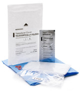 Mckesson - 16-1404 - Ultrasound Transducer Cover Kit 6 X 33 Inch Polyethylene Sterile For Use With External Probe