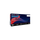 Microflex - Cobalt X - N211 - Exam Glove Small Nonsterile Nitrile Standard Cuff Length Fully Textured Blue Not Rated