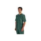 Molnlycke Health Care - Barrier - 18620 - Scrub Shirt Medium Green 3 Pockets Short Set - In Sleeve Unisex