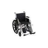 Nova Ortho-Med - 5180Se - Wheelchair - 18In With Detachable Desk Arm & Elevating Leg Rests