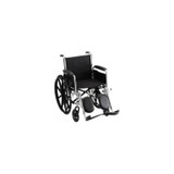 Nova Ortho-Med - 5181Se - Wheelchair - 18In With Detachable Full Arm & Elevating Leg Rests