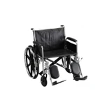 Nova Ortho-Med - 5241Se - Wheelchair - 24In With Detachable Full Arm & Elevating Leg Rests