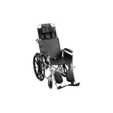 Nova Ortho-Med - 6160S - Recliner Wheelchair - 16In With Full Arm & Elevating Leg Rests