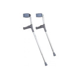 Nova Ortho-Med - 7740p - Forearm Crutch With Anatomical Handle- Adult (5ft.3in.- 6ft.2in.)