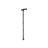 Nova Ortho-Med - Designer Canes - 2028 - Aluminum Cane Leopard Print 300lb Cap