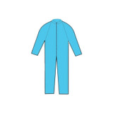 O&M Halyard - 75651 - Coverall, Protect Blu Xxlg