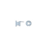 Olympus America - 240016 - Ear Ventilation Tube Donaldson 1.14 Mm Inner Diameter Silicone Blue