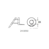 Olympus America - Armstrong - 70143067 - Ear Ventilation Tube Beveled Grommet 1.14 Mm Inner Diameter Pacific Coated Fluoroplastic