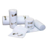 Mckesson - Economy - 50-65 - Elastic Bandage 6 Inch X 5 Yard With Clips Non-Sterile Standard Compression Tan 