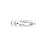 Prestige Medical - Cardiometer - 31 - Ekg Waveform Ruler Clear, Plastic