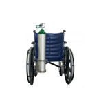 Responsive Respiratory - 150-0110 - Single D / E Cylinder Wheelchair Holder, Universal