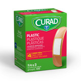 Medline - Curad - Non25500 - Plastic Adhesive Bandages,Natural,No