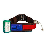 Smart Caregiver - Esb90V-Sys - Tl - 2100E With 2109V - Antimicrobial Quick Release Hook And Loop Seat Belt (Adjustable Belt)