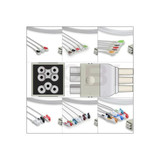 Sun Med - Vyaire Medical - 411200-005 - 411200005 - Leadwire Set, Ecg Multi - Link 5Lead Snap Aha Mxed