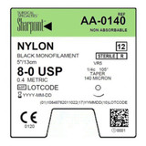Surgical Specialties - Aa-0140 - Suture, Mono Nylon Blk 8 - 0 5" 13Cm Vr5