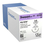 Surgical Specialties - G451N - Suture, Polysyn Acid Violet Braided Coated Ds24 4 - 0 Vio Br