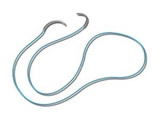 Surgical Specialties - Look - 596B - Absorbable Suture With Needle Plain Gut C - 3 3/8 Circle Precision Reverse Cutting Size 5 - 0