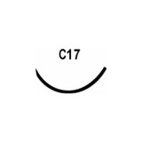 Surgical Specialties - Look - 917B - Nonabsorbable Suture With Needle Nylon C - 17 3/8 Circle Reverse Cutting Size 5 - 0 Monofilament