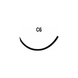Surgical Specialties - Polysyn - 422B - Absorbable Suture With Needle Polyglycolic Acid C - 6 3/8 Circle Reverse Cutting Size 4 - 0 Braided