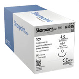 Surgical Specialties - R304N - Suture, Sharpoint Pdo 4 - 0 Vio 1/2 Cir Rb - 1 17Mm