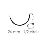 Surgical Specialties - Vlp2002 - Suture, Quill Poly 2 - 0 30Cm 26Mm Diamond Pnt 1/2 Cir