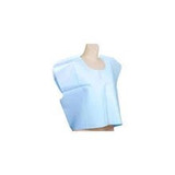 Tidi Products - 913 - Exam Capes, Tissue/Poly/Tissue, Blue