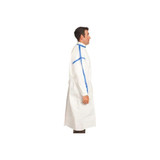 Truecare Biomedi - Tcba54St-Xl - Chemotherapy Procedure Gown X - Large White Sterile Astm F739 - 12 Disposable