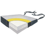 Skil-Care - 754050 - Wedge Seat Cushion 18 W X 16 D 4 To 2 H Inch Foam