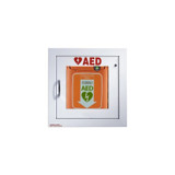 Zoll Medical - 50-00392-30 - Wall Mount Cabinet White, See Through Door, With Alarm, Strobe, Security Enabled Aed