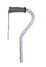 Apex - Carex Ergo - Fga585000000 - Cane, Offset Blu Floral