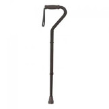 Drive Devilbiss Healthcare - 10318-6 - Medical - Offset Cane Steel 37 To 46 Inch Height Black