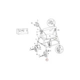 Drive Devilbiss Healthcare - 9501S72800-01 - Medical Front Wheel For 728